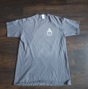 Vintage 90s Lifeforms NO BARK ALL BITE Bulldog T-SHIRT XL Made In USA